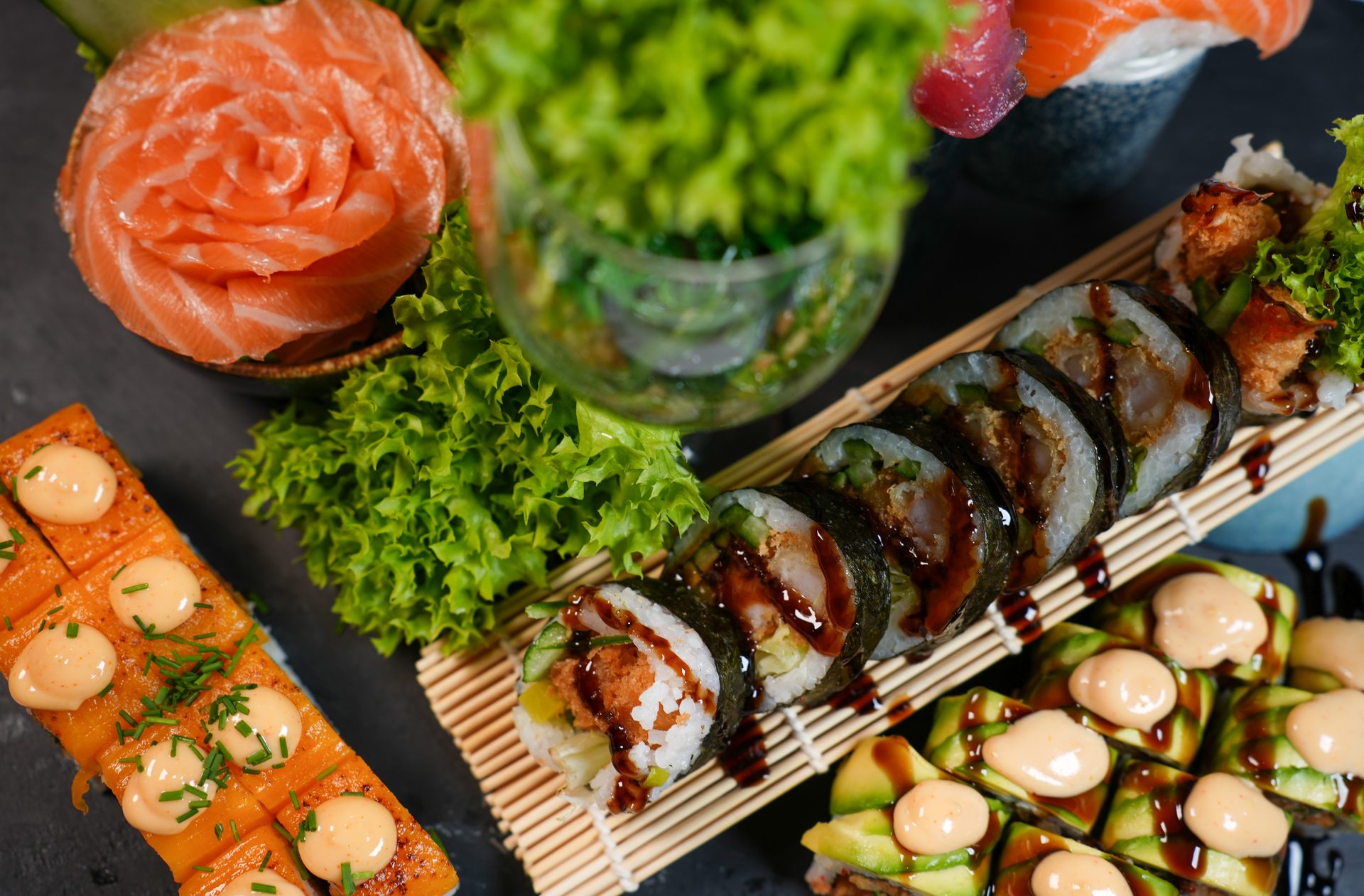 Plateaux à partager So Sushi