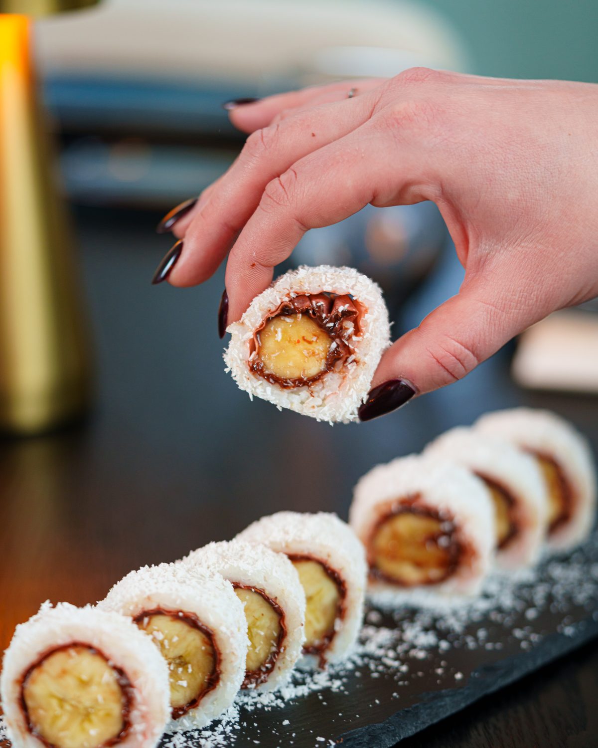 Chef So Sushi au travail